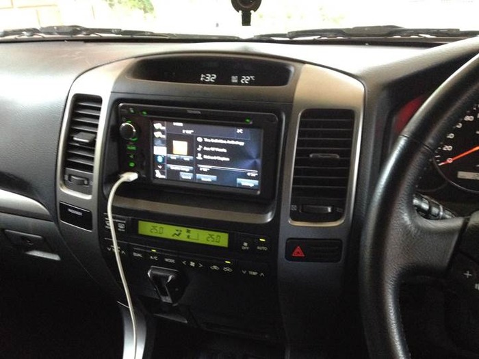 Toyota prado head unit upgrade