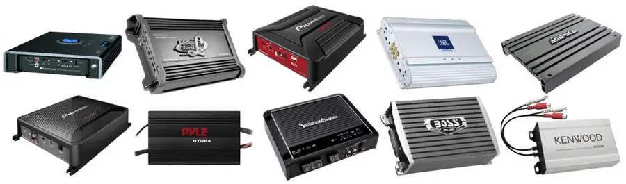 Types of car amplifiers