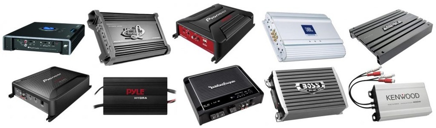 Types of car amplifiers