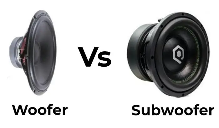 Difference between subwoofers and speakers