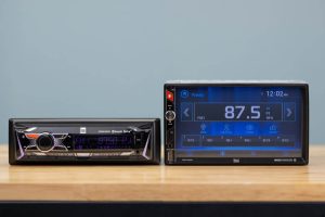 Difference between single din and double din