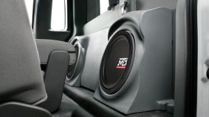 car subwoofer making noise without input