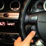 Double din car stereo with steering wheel control