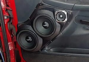 6.5 subwoofer in door