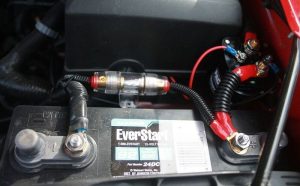 fuse for power wire to amp