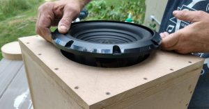 how to build a box for a subwoofer