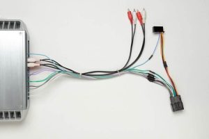 how to wire door speakers to amp