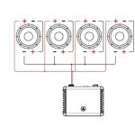 how to wire dvc 4 ohm sub