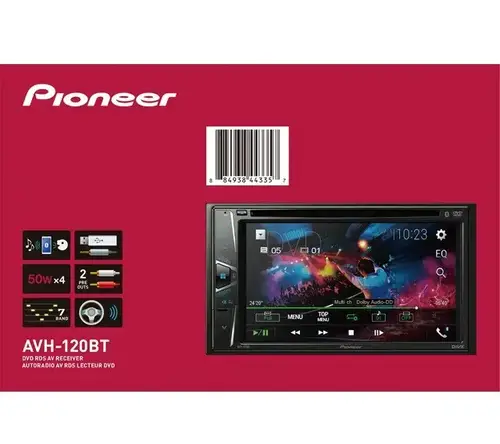 Does Pioneer AVH-120BT Have Apple CarPlay