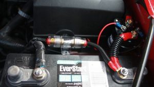 how to run power wire from battery to amp