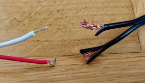 can i use speaker wire for remote turn on