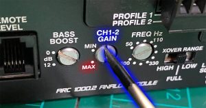 matching amp gain to head unit
