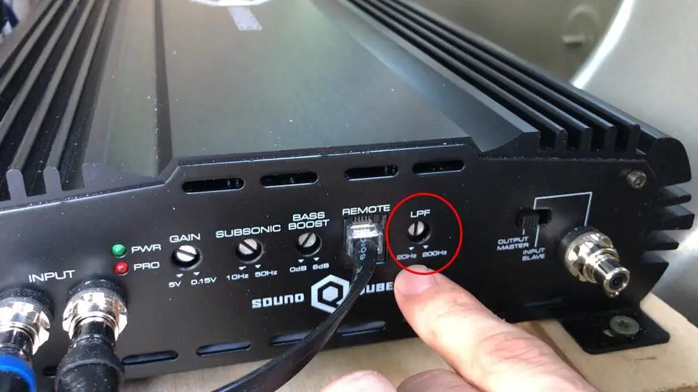 what does lpf mean on an amp
