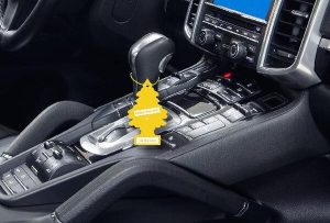 where to hang car air freshener
