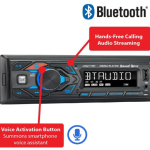 Dual Electronics XDM17BT Single DIN Car Stereo